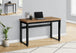 I 7677 Computer Desk - 48"L / Reclaimed Wood / Adj.Height/ Black - Furniture Depot