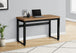 I 7677 Computer Desk - 48"L / Reclaimed Wood / Adj.Height/ Black - Furniture Depot