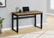 I 7677 Computer Desk - 48"L / Reclaimed Wood / Adj.Height/ Black - Furniture Depot