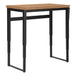 I 7677 Computer Desk - 48"L / Reclaimed Wood / Adj.Height/ Black - Furniture Depot