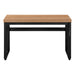 I 7677 Computer Desk - 48"L / Reclaimed Wood / Adj.Height/ Black - Furniture Depot