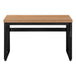 I 7677 Computer Desk - 48"L / Reclaimed Wood / Adj.Height/ Black - Furniture Depot