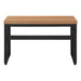 I 7677 Computer Desk - 48"L / Reclaimed Wood / Adj.Height/ Black - Furniture Depot