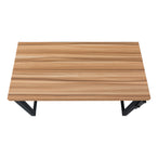 I 7677 Computer Desk - 48"L / Reclaimed Wood / Adj.Height/ Black - Furniture Depot