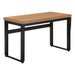 I 7677 Computer Desk - 48"L / Reclaimed Wood / Adj.Height/ Black - Furniture Depot