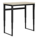 I 7679 Computer Desk - 48"L / Modern Taupe / Adj.Height/ Black - Furniture Depot (7881150529784)