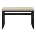 I 7679 Computer Desk - 48"L / Modern Taupe / Adj.Height/ Black - Furniture Depot (7881150529784)
