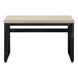 I 7679 Computer Desk - 48"L / Modern Taupe / Adj.Height/ Black - Furniture Depot (7881150529784)