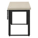 I 7679 Computer Desk - 48"L / Modern Taupe / Adj.Height/ Black - Furniture Depot (7881150529784)