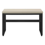 I 7679 Computer Desk - 48"L / Modern Taupe / Adj.Height/ Black - Furniture Depot (7881150529784)