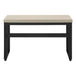I 7679 Computer Desk - 48"L / Modern Taupe / Adj.Height/ Black - Furniture Depot (7881150529784)