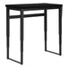 I 7682 Computer Desk - 48"L / Black / Adj.Height/ Black Metal - Furniture Depot
