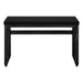 I 7682 Computer Desk - 48"L / Black / Adj.Height/ Black Metal - Furniture Depot