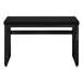 I 7682 Computer Desk - 48"L / Black / Adj.Height/ Black Metal - Furniture Depot