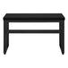 I 7682 Computer Desk - 48"L / Black / Adj.Height/ Black Metal - Furniture Depot