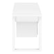 I 7690 Computer Desk - 48"L / White Left Or Right Facing - Furniture Depot