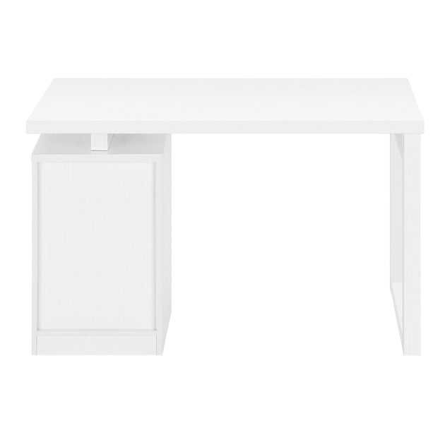I 7690 Computer Desk - 48"L / White Left Or Right Facing - Furniture Depot