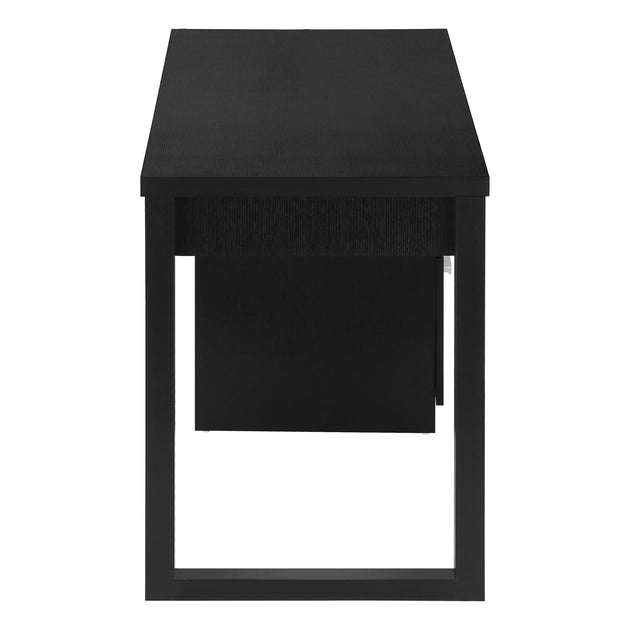I 7691 Computer Desk - 48"L / Black Left Or Right Facing - Furniture Depot