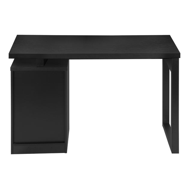 I 7691 Computer Desk - 48"L / Black Left Or Right Facing - Furniture Depot
