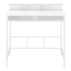 I 7701 Computer Desk - 48"L / White / White Standing Height - Furniture Depot