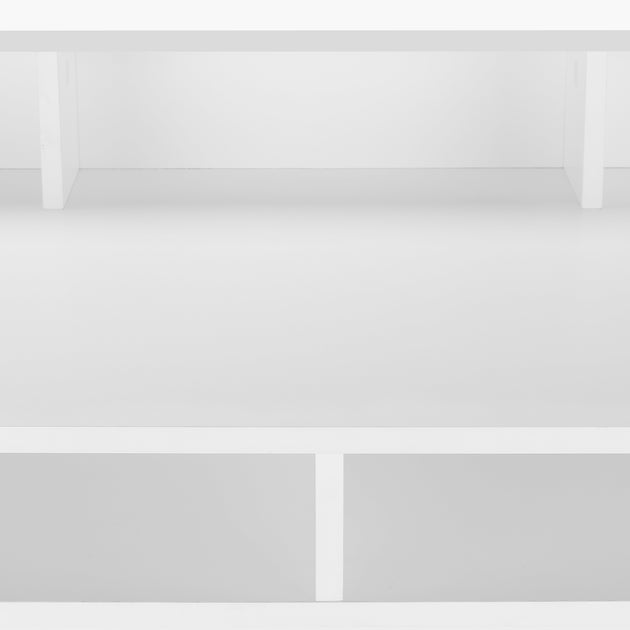 I 7701 Computer Desk - 48"L / White / White Standing Height - Furniture Depot