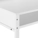 I 7701 Computer Desk - 48"L / White / White Standing Height - Furniture Depot