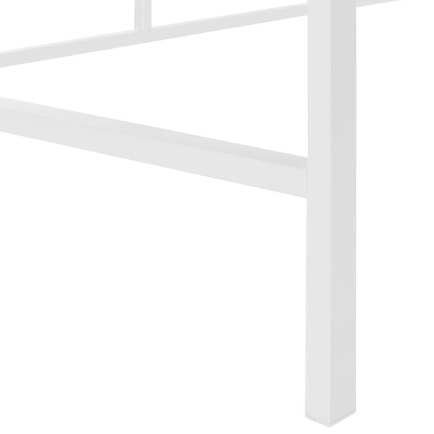 I 7701 Computer Desk - 48"L / White / White Standing Height - Furniture Depot