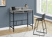 I 7703 Computer Desk - 48"L / Grey / Black Standing Height - Furniture Depot