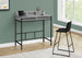 I 7703 Computer Desk - 48"L / Grey / Black Standing Height - Furniture Depot