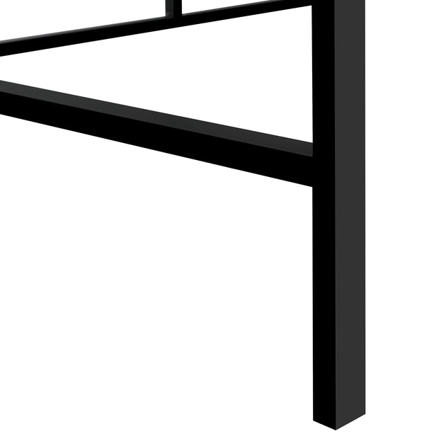 I 7703 Computer Desk - 48"L / Grey / Black Standing Height - Furniture Depot