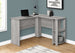 I 7720 Computer Desk - Industrial Grey L-Shaped Corner/2 Shelves - Furniture Depot (7881153380600)