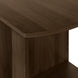 I 7721 Computer Desk - Dark Walnut L-Shaped Corner / 2 Shelves - Furniture Depot