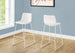 I 7750 Office Chair - White Leather-Look / Stand-Up Desk - Furniture Depot (7881153970424)