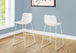 I 7750 Office Chair - White Leather-Look / Stand-Up Desk - Furniture Depot (7881153970424)