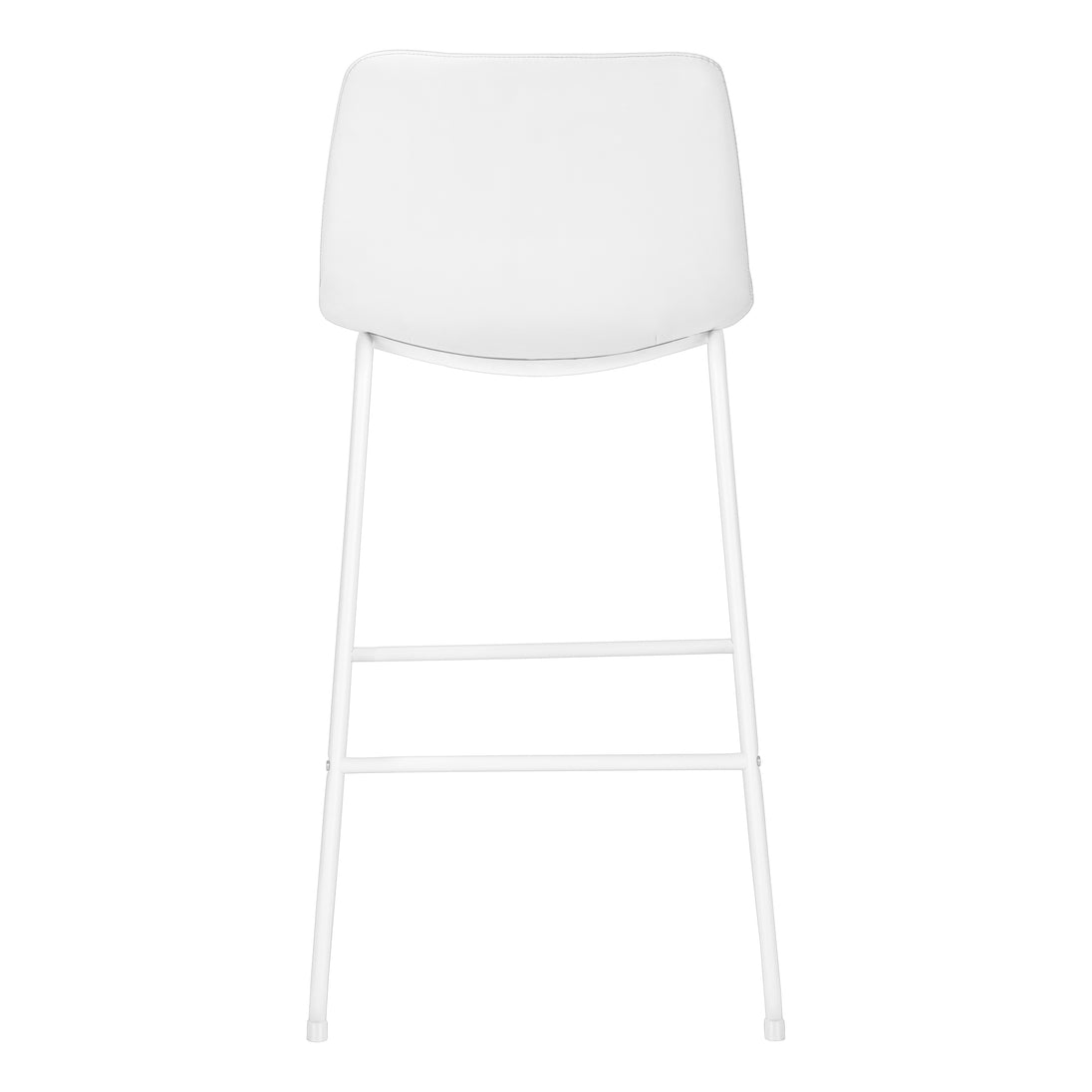 I 7750 Office Chair - White Leather-Look / Stand-Up Desk - Furniture Depot (7881153970424)