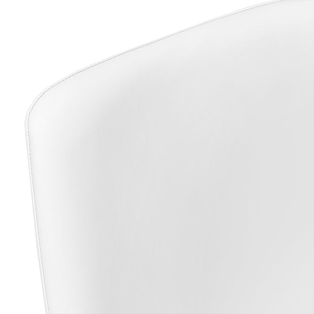 I 7750 Office Chair - White Leather-Look / Stand-Up Desk - Furniture Depot (7881153970424)