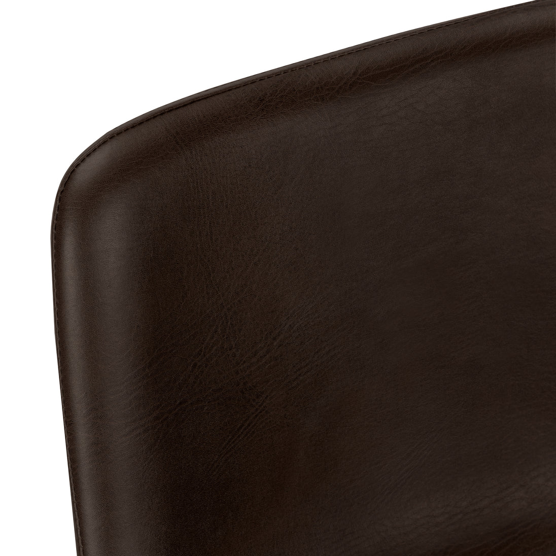 I 7753 Office Chair - Brown Leather-Look / Stand-Up Desk - Furniture Depot