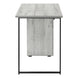I 7763 Computer Desk - 48"L / Grey Left Or Right Facing - Furniture Depot