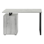 I 7763 Computer Desk - 48"L / Grey Left Or Right Facing - Furniture Depot