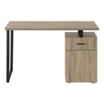 I 7764 Computer Desk - 48"L / Dark Taupe Left Or Right Facing - Furniture Depot