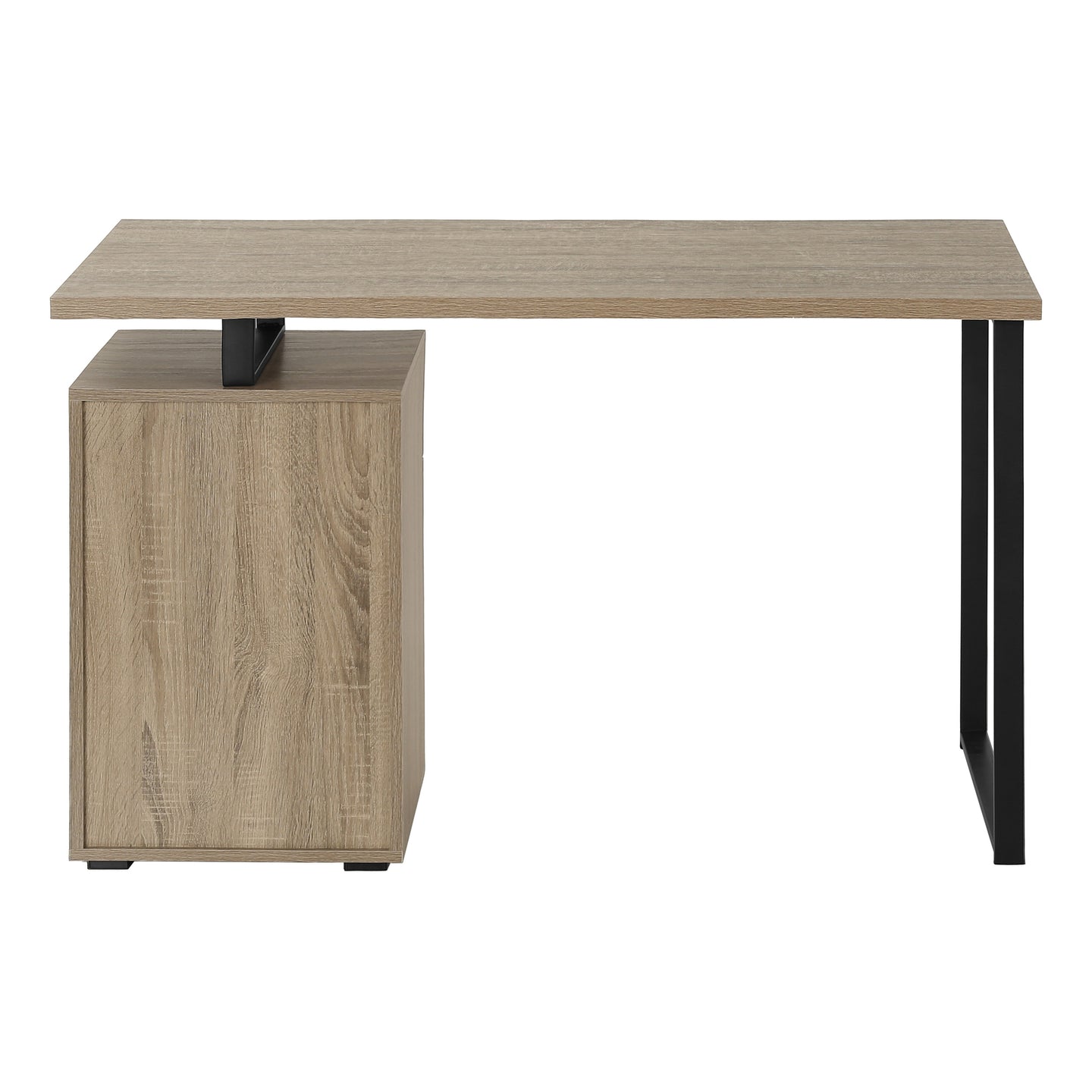 I 7764 Computer Desk - 48"L / Dark Taupe Left Or Right Facing - Furniture Depot