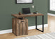 I 7765 Computer Desk - 48"L / Brown Reclaimed Left/ Right Facing - Furniture Depot