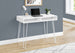I 7770 Computer Desk - 40"L / White / White Metal - Furniture Depot