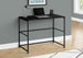 I 7776 Computer Desk - 40"L / Black / Black Metal - Furniture Depot