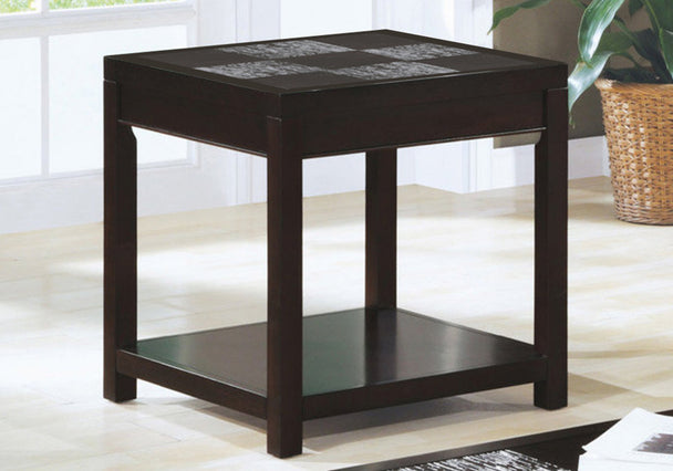 I 7801E Accent Table - Espresso Veneer - Furniture Depot (7881157771512)