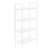 I 7801 Bookcase - 48"H / White / White Metal - Furniture Depot (7881157738744)