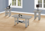 I 7870P Table Set - 3pcs Set / Industrial Grey - Furniture Depot (7881159475448)