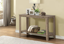Load image into Gallery viewer, I 7915S Accent Table - 44&quot;L / Dark Taupe Hall Console - Furniture Depot