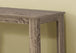 I 7915S Accent Table - 44"L / Dark Taupe Hall Console - Furniture Depot