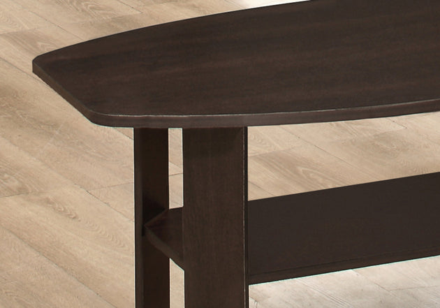 I 7924P Table Set - 3pcs Set / Espresso - Furniture Depot